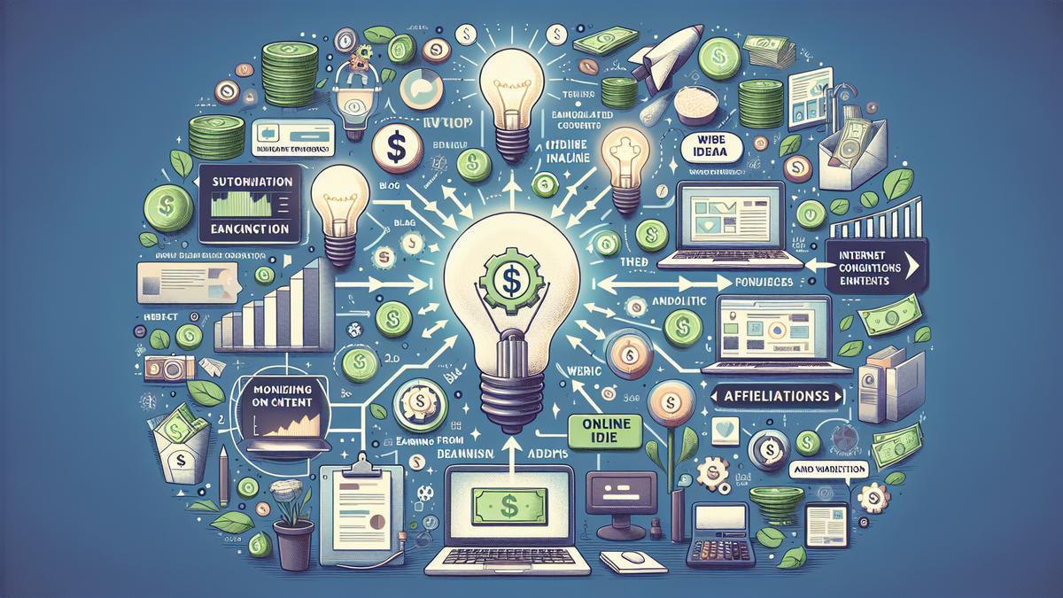 Monetização de conteúdo: Ganhe com suas ideias Monetização de conteúdo: Ganhe com suas ideias